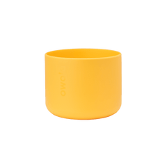 Owala Bottle Boot 32oz in bright yellow, silicone shown solo