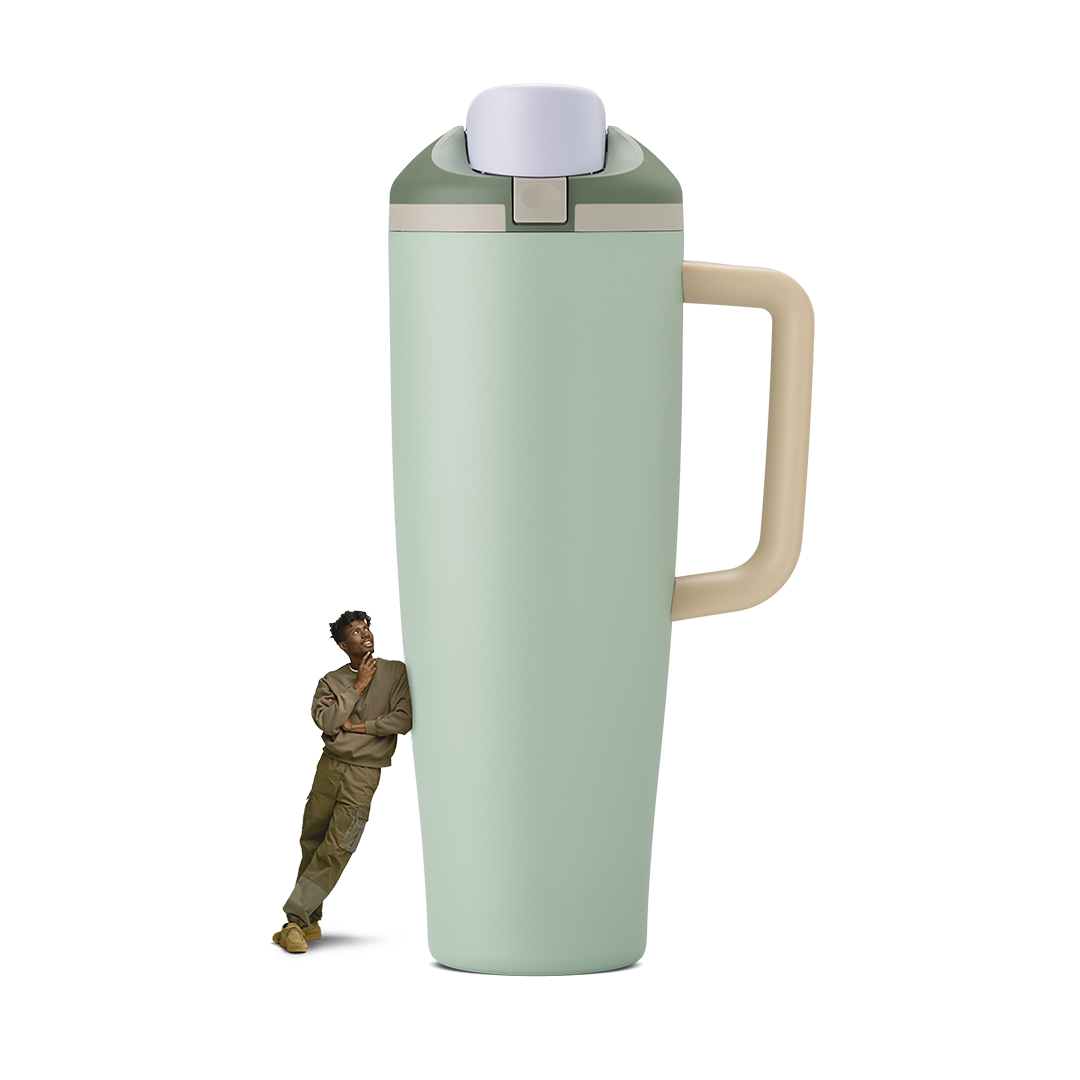 FreeSip Tumbler 40oz Eucalyptus
