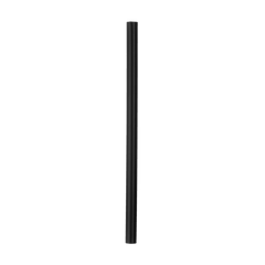 Owala Replacement Straw in Very, Very Dark; single solid black slim straw